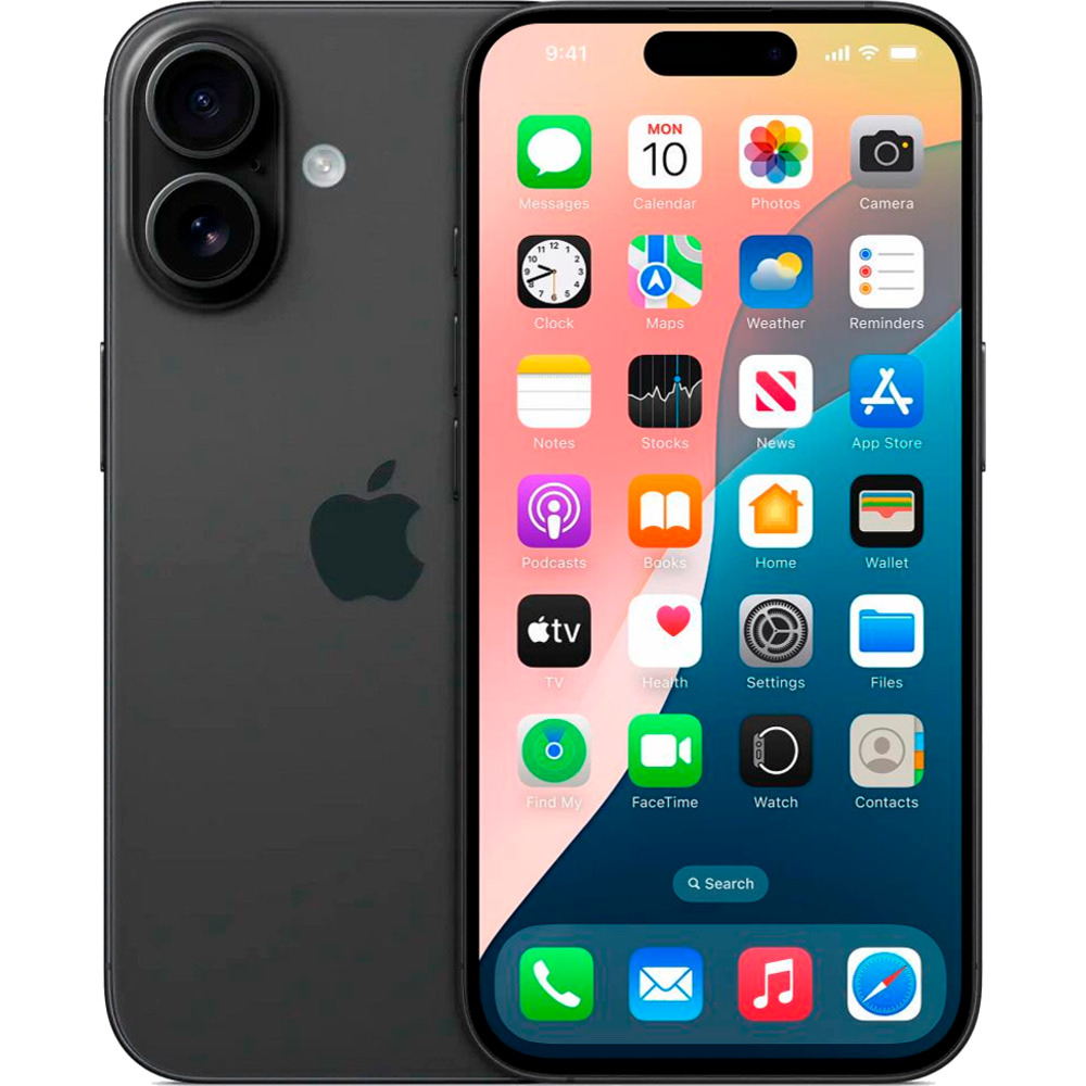 Смартфон Apple iPhone 16 128 ГБ Black (Черный) купить в Иванове по